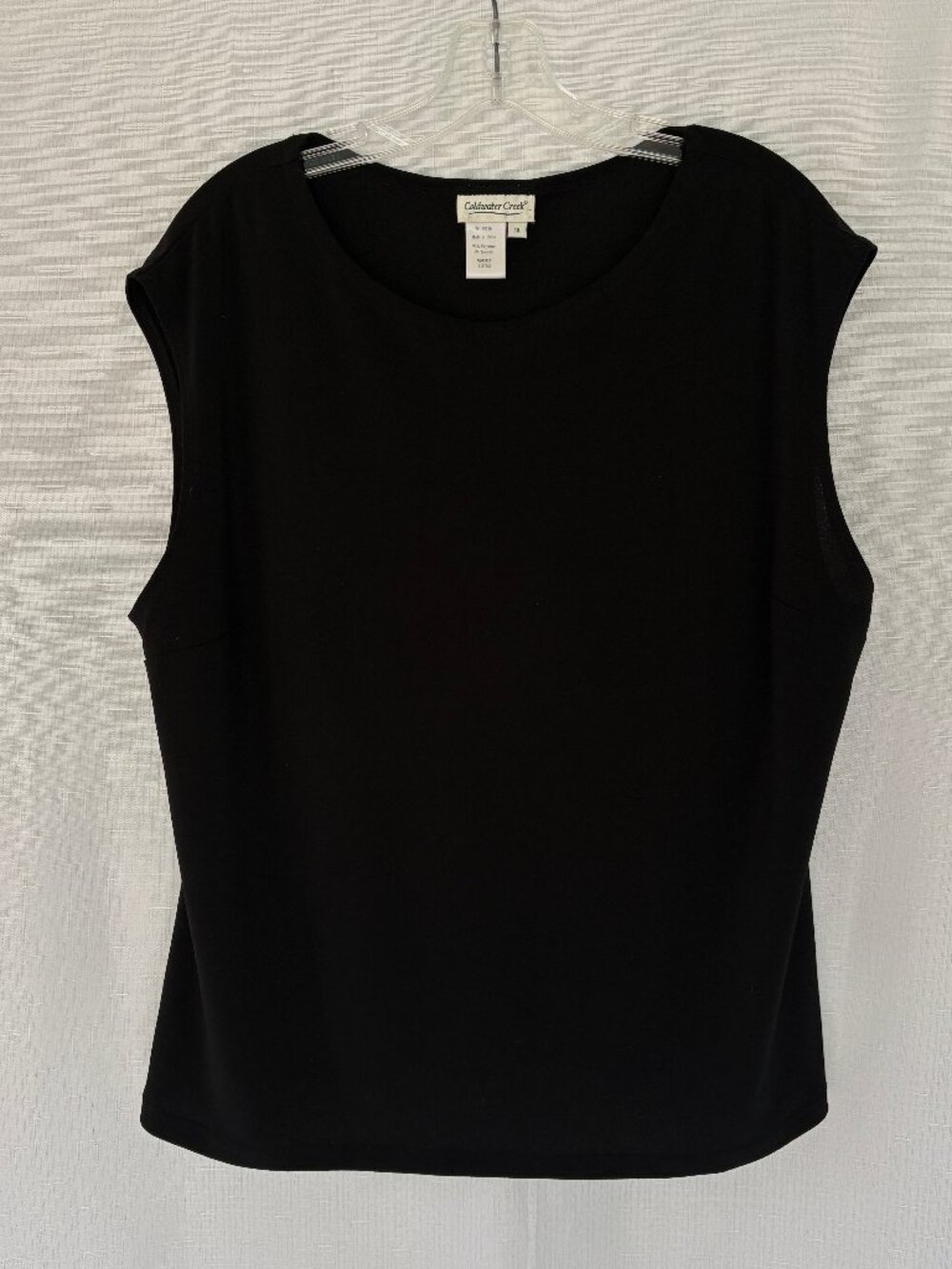 COLDWATER CREEK Sleeveless Layering Top Blouse Tank Top